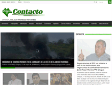 Tablet Screenshot of chiapasencontacto.com